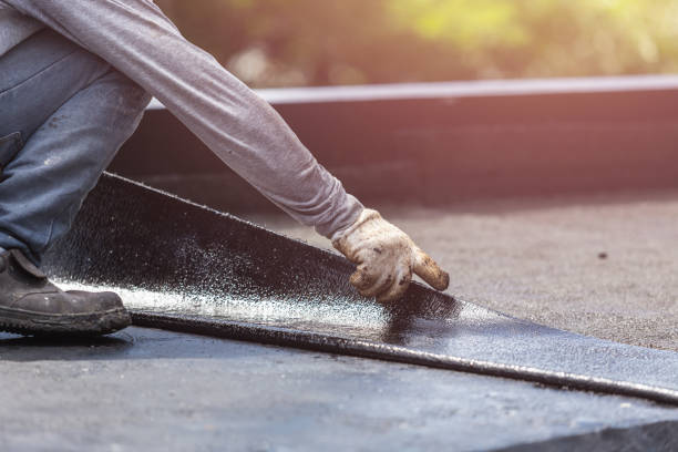 Professional Waterproofing technician working in Eagan, MN